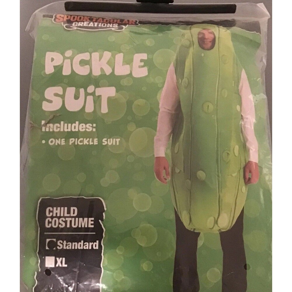 PICKLE SUIT Costume Adult STANDARD (OSFM) Halloween Spooktacular Creations NIP